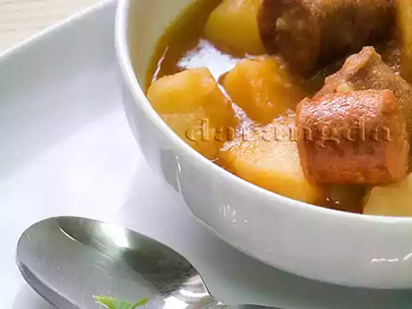 Receta Patatas riojanas con chorizo