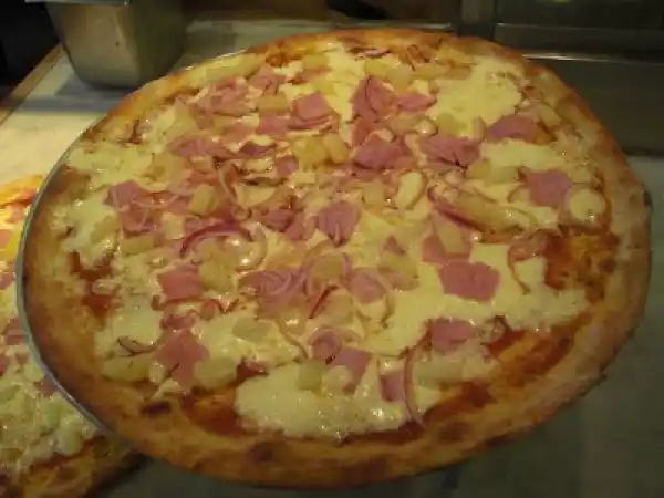 Receta Pizza hawaiana...