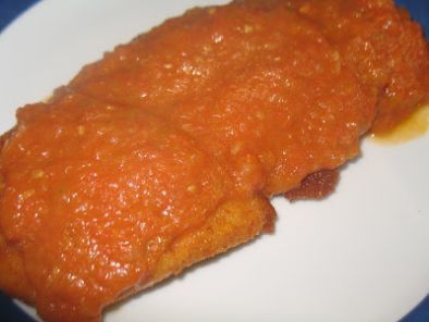 Receta Filete de marrajo en tomate
