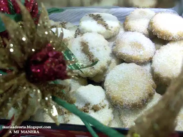 Receta Mantecados manchegos