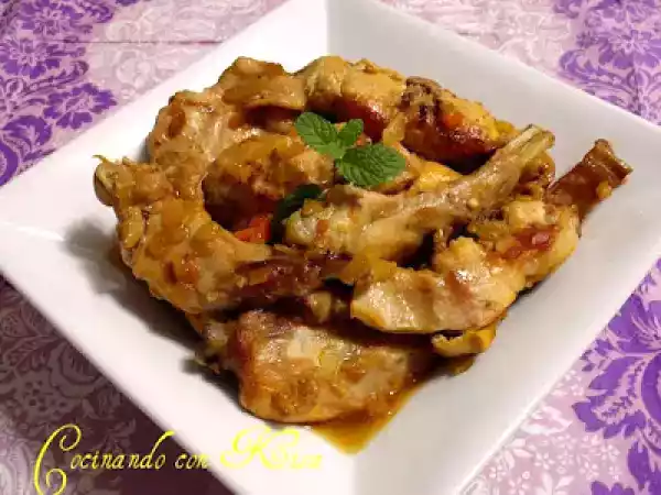 Receta Conejo estofado (fussioncook)