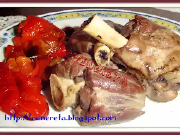 Receta Codillos de cordero lechal asados