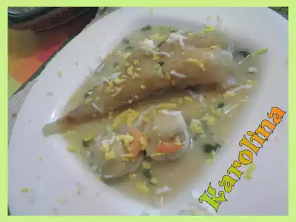 Receta Colitas de rape en salsa verde oración por mi abuela