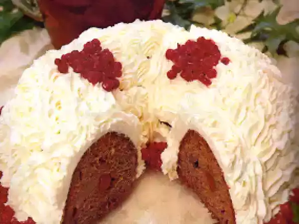 Receta Torta de chocolate con sorpresa de peras