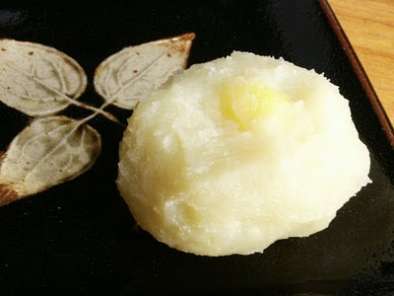 Receta Kuri kinton - puré de patatas y castañas