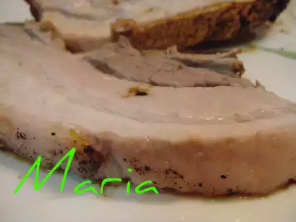 Receta Panceta al horno