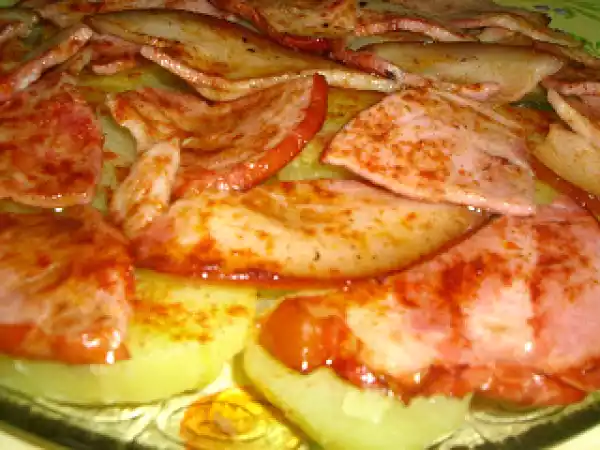 Receta Lacón con cachelos