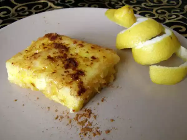 Receta Leche frita rápida.