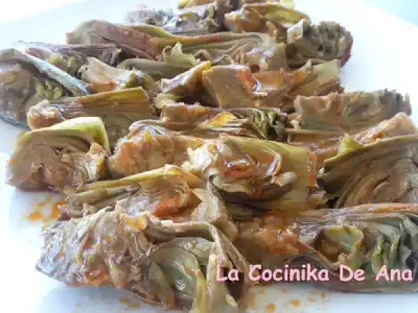 Receta Alcachofas estofadas