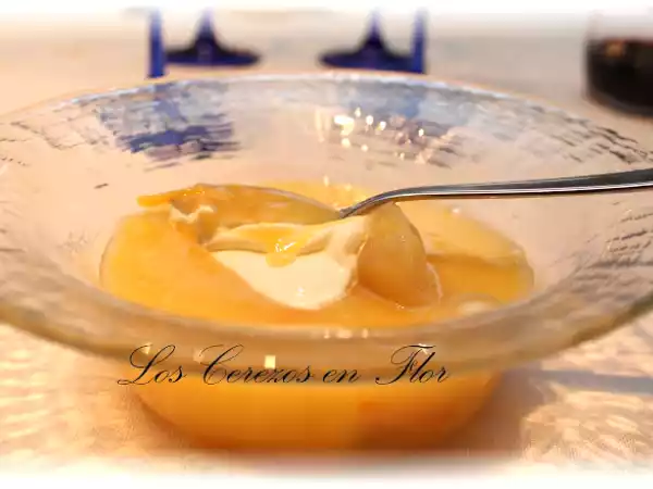 Receta Peras a la crema