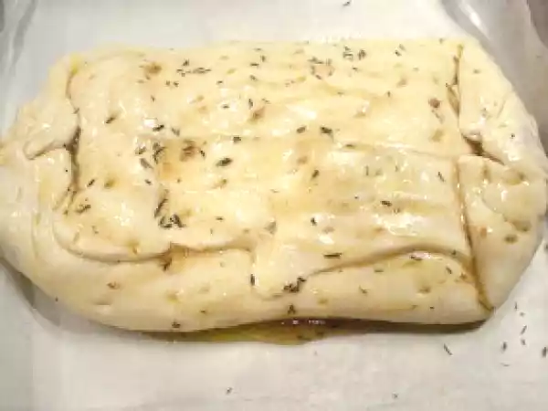 Receta Calzone prosciutto cotto e mozzarella (calzone jamón cocido y mozzarella)