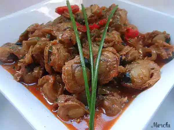 Receta Zamburiñas picantes