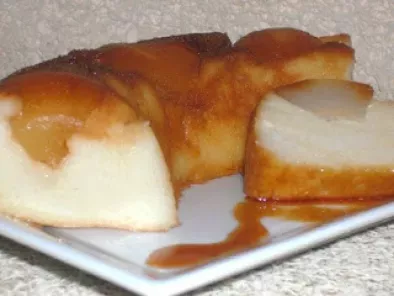 Receta Receta pastel de semola con peras caramelizadas