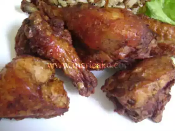 Receta Pollo frito a la mostaza