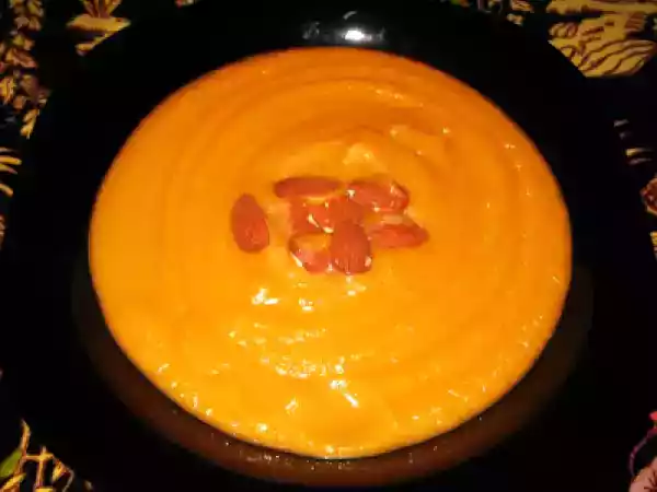 Receta Kürbissupe: sopa alemana de calabaza