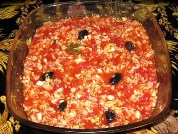 Receta Ensalada de repollo de mi buen padre