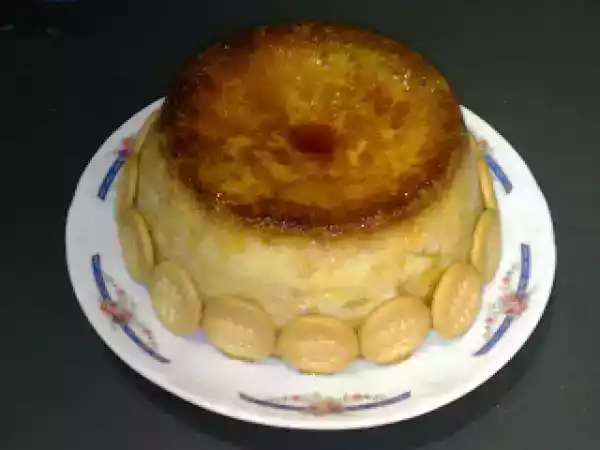 Receta Pudin-flan (olla rápida chef)