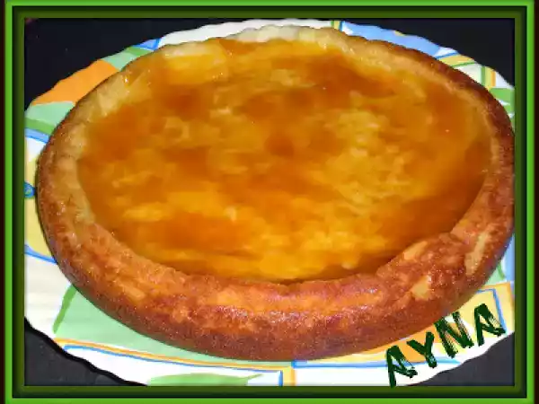Receta Tarta de queso sin queso(fussioncook)