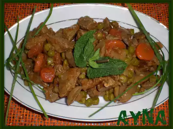 Receta Ternera en salsa (fussioncook)