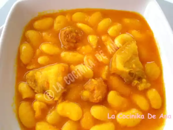 Receta Alubias de la granja (con thermomix)