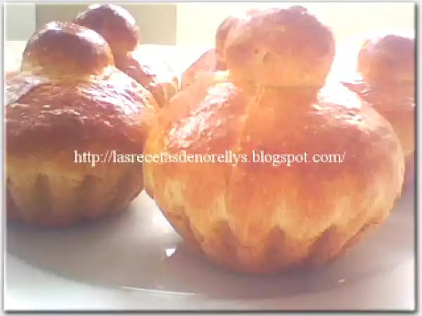 Receta Brioches individuales