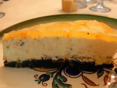 Receta Cheesecake de mandarina y lima