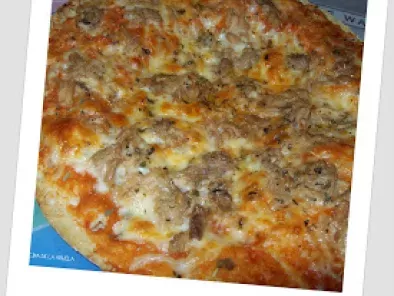 Receta Pizza de pan marroqui.