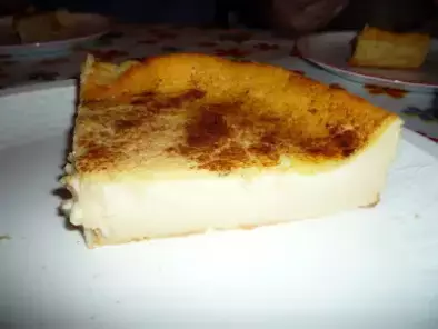 Receta Tarta de queso sin queso