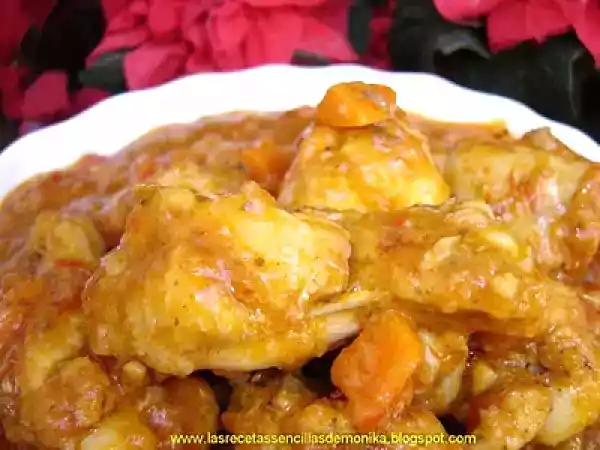 Receta Pollo al chilindrón
