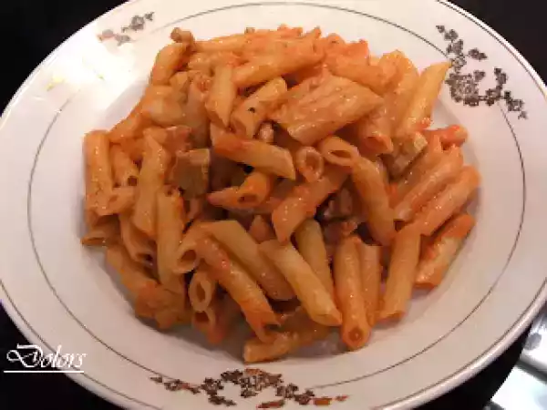 Receta Macarrones al queso azul