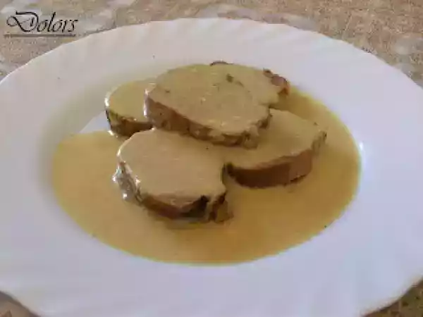 Receta Solomillo de cerdo al curry y mostaza (olla a presión)