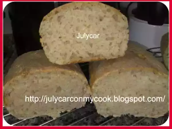 Receta Pan con masa madre y revivir masa madre deshidratada (francisquita)