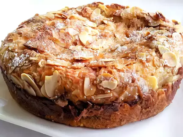 Receta Tarta de queso con manzana