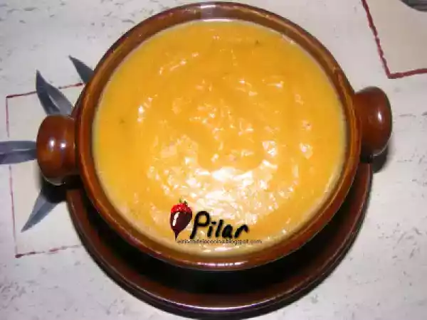 Receta Crema de zanahoria al tomillo