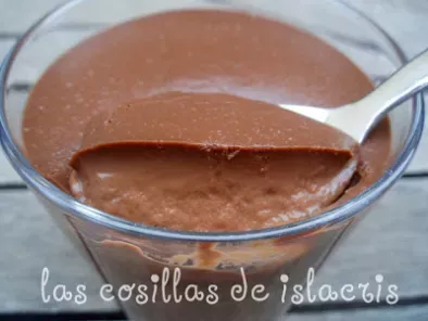 Receta Natillas de chocolate y ron con esencia de almendras en tmx