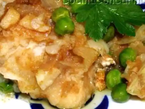 Receta Cocochas de rape al horno (carrilleras)