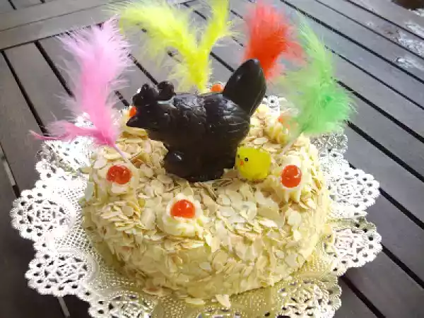Receta Monas de pasqua (sara y yema)
