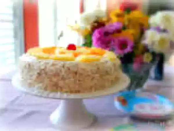 Receta Bizcocho de ambrosía