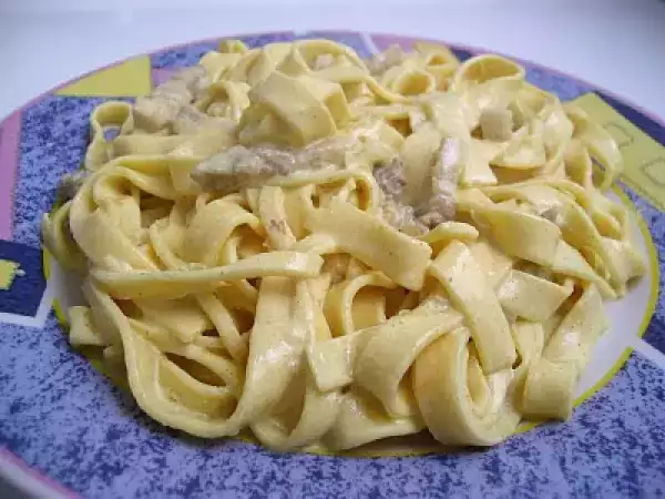 Receta Cintas al curry