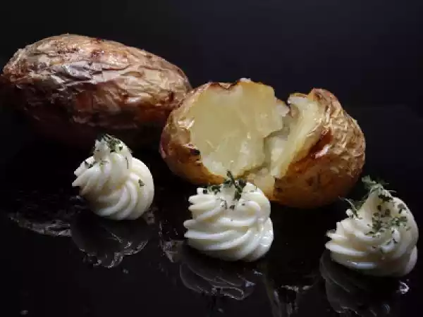Receta Patatas enteras asadas (horno turbo convencion)