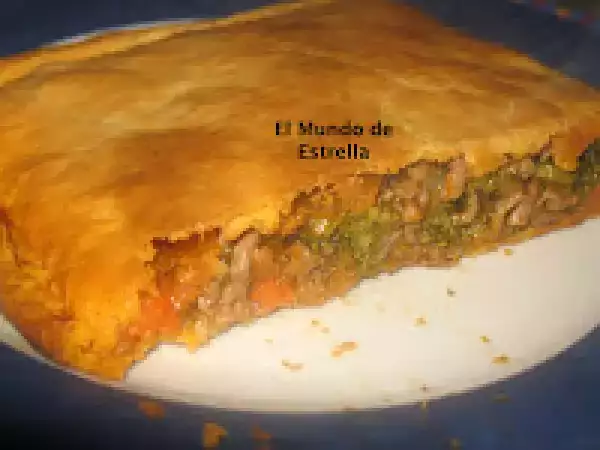 Receta Empanada de brócolis y zanahoria