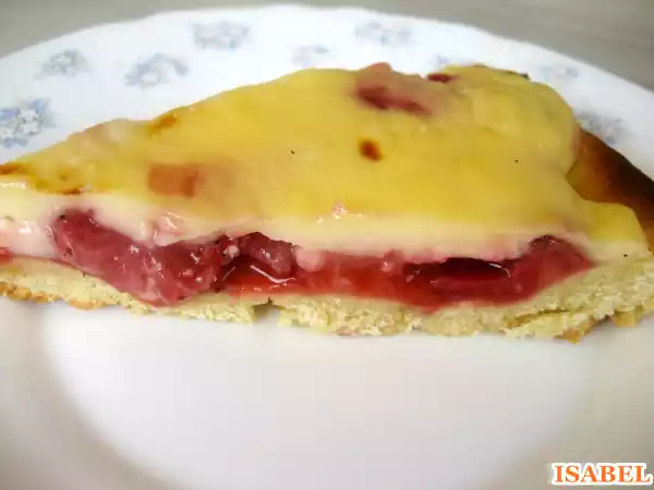 Receta Kuchen de fresas