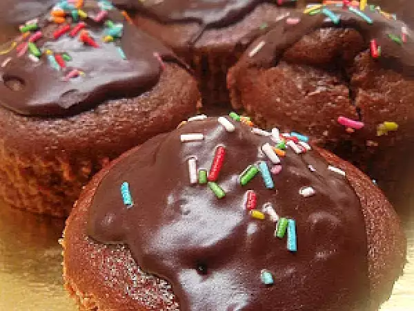 Receta Magdalenas de chocolate y naranja