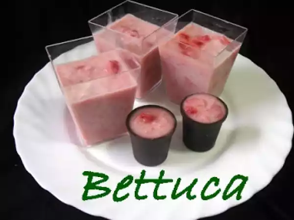 Receta Arroz con leche de coco y fresas salteadas