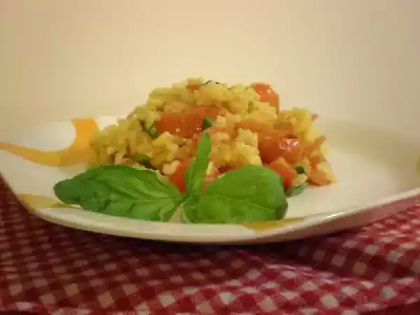 Receta Risotto de tomates cherry