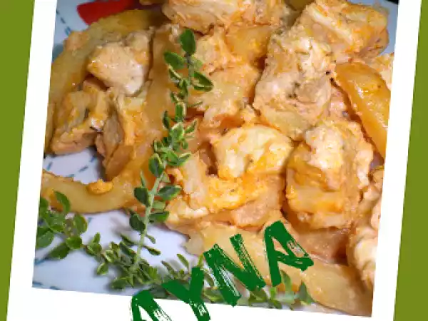 Receta Pechuga en salsa de especias(fussioncook)