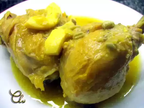 Receta Pollo en pepitoria (receta mejorada)