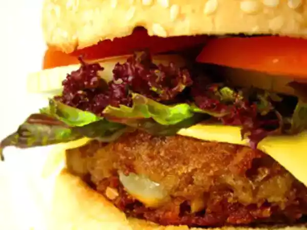 Receta Hamburguesa de lentejas y cacahuetes