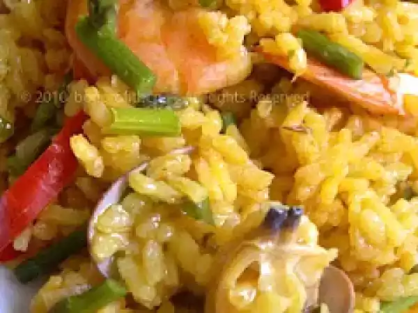Receta Arroz malagueño