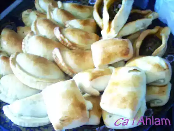 Receta Fatairs variados (empanadas árabes)